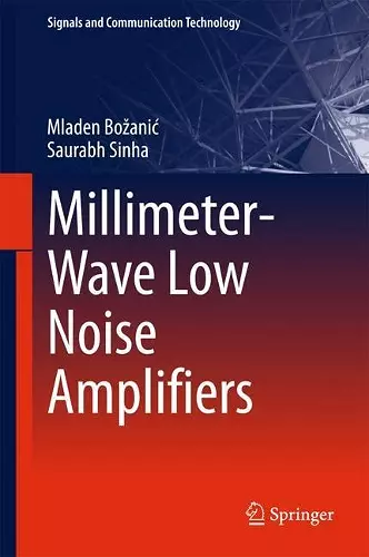 Millimeter-Wave Low Noise Amplifiers cover