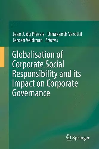 Globalisation of Corporate Social Responsibility and its Impact on Corporate Governance cover