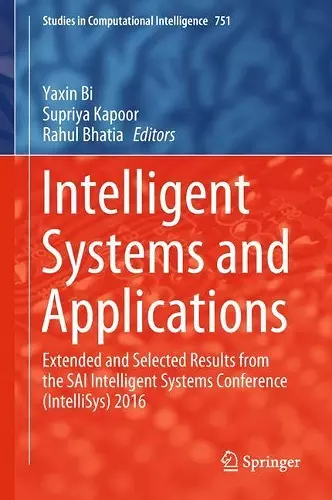 Intelligent Systems and Applications cover