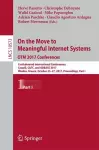 On the Move to Meaningful Internet Systems. OTM 2017 Conferences cover