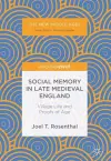 Social Memory in Late Medieval England cover