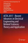AETA 2017 - Recent Advances in Electrical Engineering and Related Sciences: Theory and Application cover