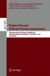 Product-Focused Software Process Improvement cover