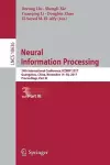 Neural Information Processing cover