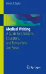 Medical Writing cover