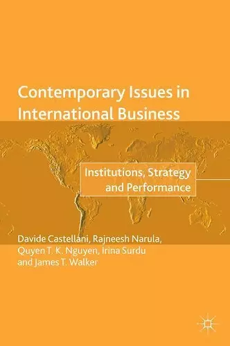 Contemporary Issues in International Business cover