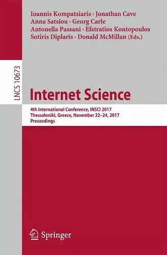 Internet Science cover