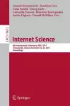 Internet Science cover