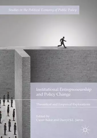 Institutional Entrepreneurship and Policy Change cover
