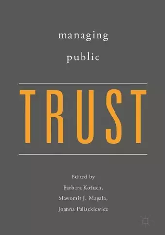 Managing Public Trust cover