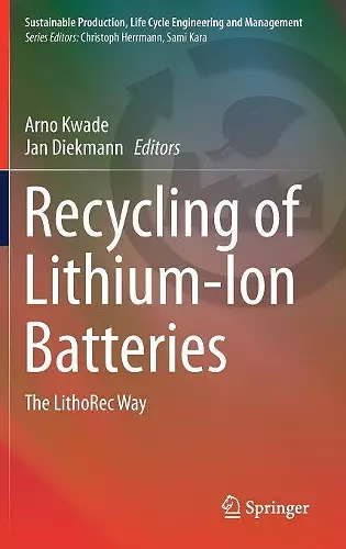 Recycling of Lithium-Ion Batteries cover