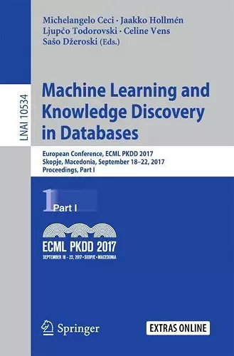 Machine Learning and Knowledge Discovery in Databases cover