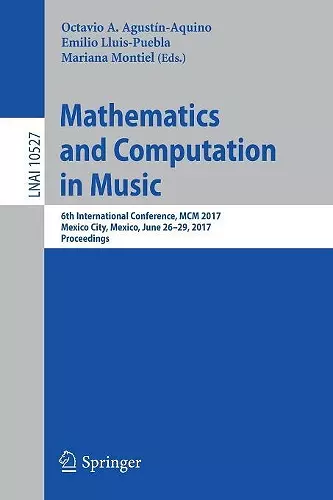 Mathematics and Computation in Music cover