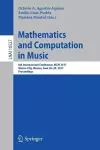 Mathematics and Computation in Music cover