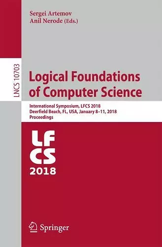 Logical Foundations of Computer Science cover