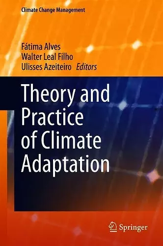 Theory and Practice of Climate Adaptation cover