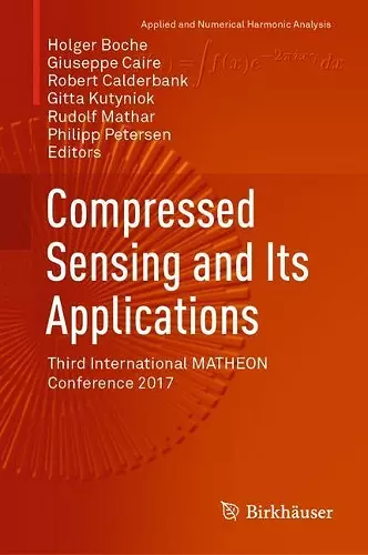 Compressed Sensing and Its Applications cover