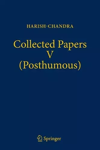 Collected Papers V (Posthumous) cover