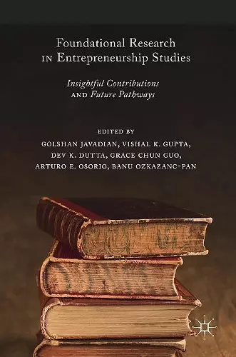 Foundational Research in Entrepreneurship Studies cover