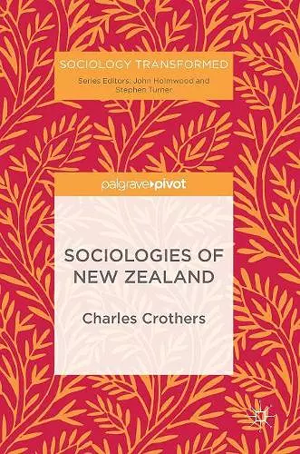 Sociologies of New Zealand cover