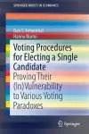 Voting Procedures for Electing a Single Candidate cover