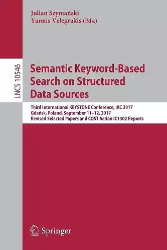 Semantic Keyword-Based Search on Structured Data Sources cover