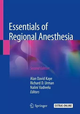 Essentials of Regional Anesthesia cover