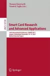 Smart Card Research and Advanced Applications cover