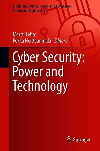 Cyber Security: Power and Technology cover