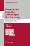 Computational Linguistics and Intelligent Text Processing cover