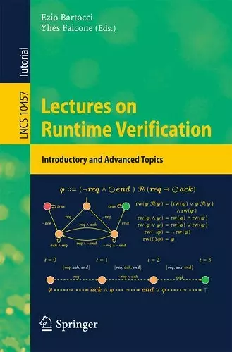 Lectures on Runtime Verification cover