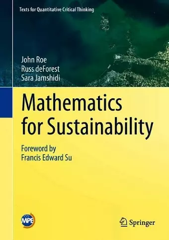 Mathematics for Sustainability cover