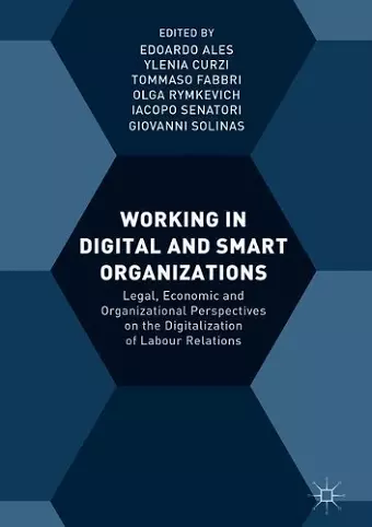 Working in Digital and Smart Organizations cover