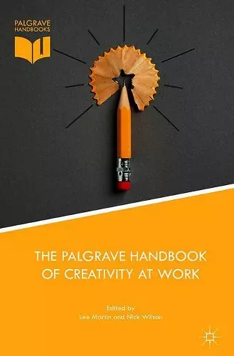 The Palgrave Handbook of Creativity at Work cover