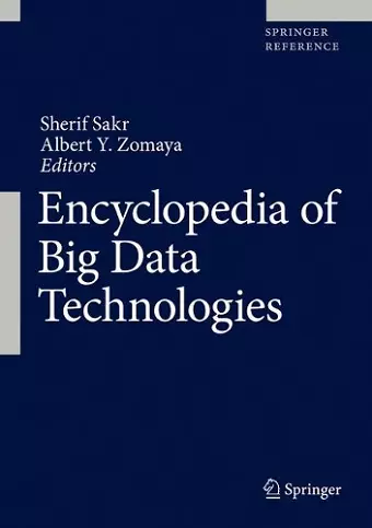 Encyclopedia of Big Data Technologies cover