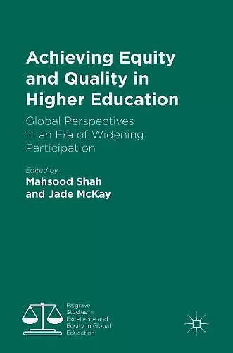 Achieving Equity and Quality in Higher Education cover