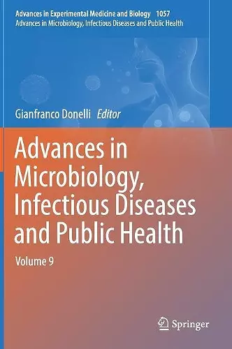 Advances in Microbiology, Infectious Diseases and Public Health cover
