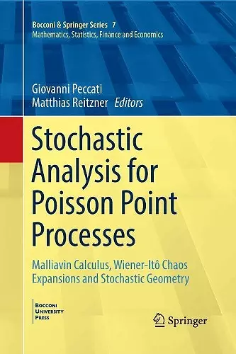 Stochastic Analysis for Poisson Point Processes cover