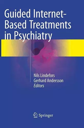 Guided Internet-Based Treatments in Psychiatry cover