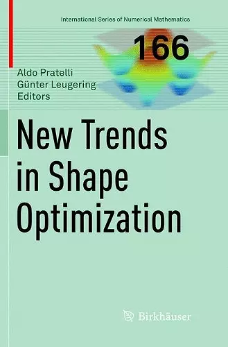 New Trends in Shape Optimization cover