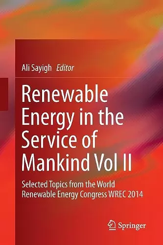 Renewable Energy in the Service of Mankind Vol II cover