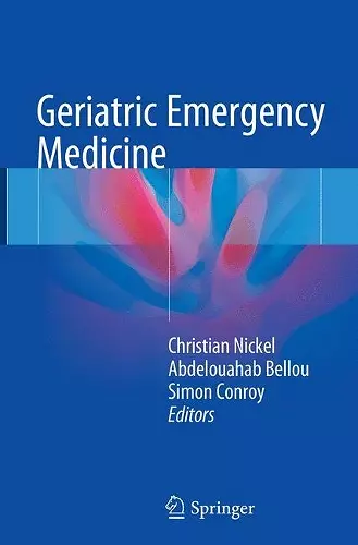 Geriatric Emergency Medicine cover