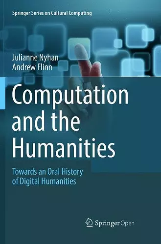 Computation and the Humanities cover