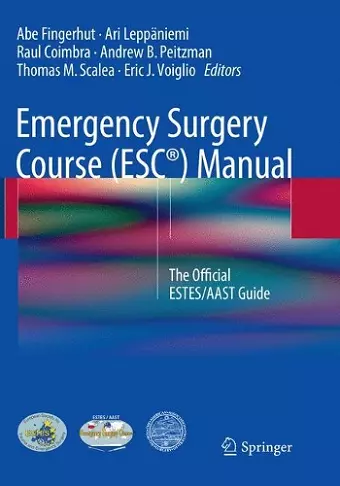 Emergency Surgery Course (ESC®) Manual cover