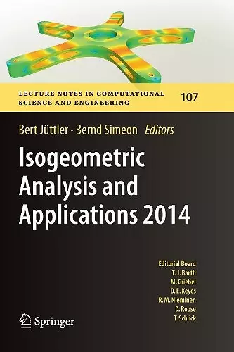 Isogeometric Analysis and Applications 2014 cover
