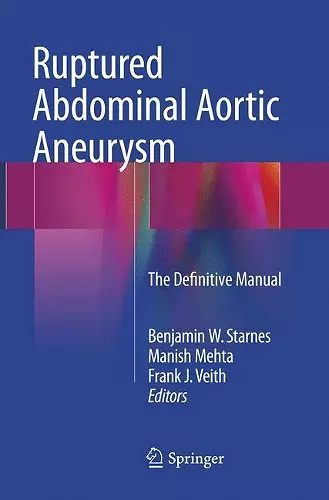 Ruptured Abdominal Aortic Aneurysm cover