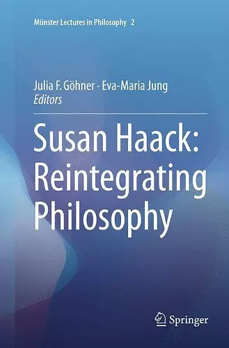 Susan Haack: Reintegrating Philosophy cover