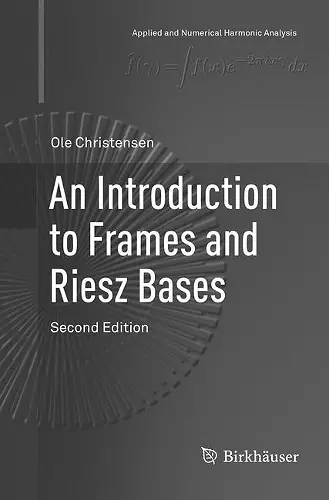 An Introduction to Frames and Riesz Bases cover