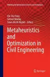 Metaheuristics and Optimization in Civil Engineering cover