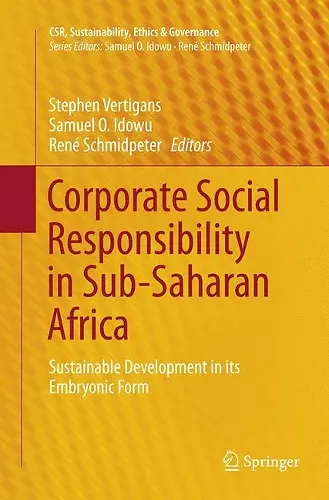 Corporate Social Responsibility in Sub-Saharan Africa cover